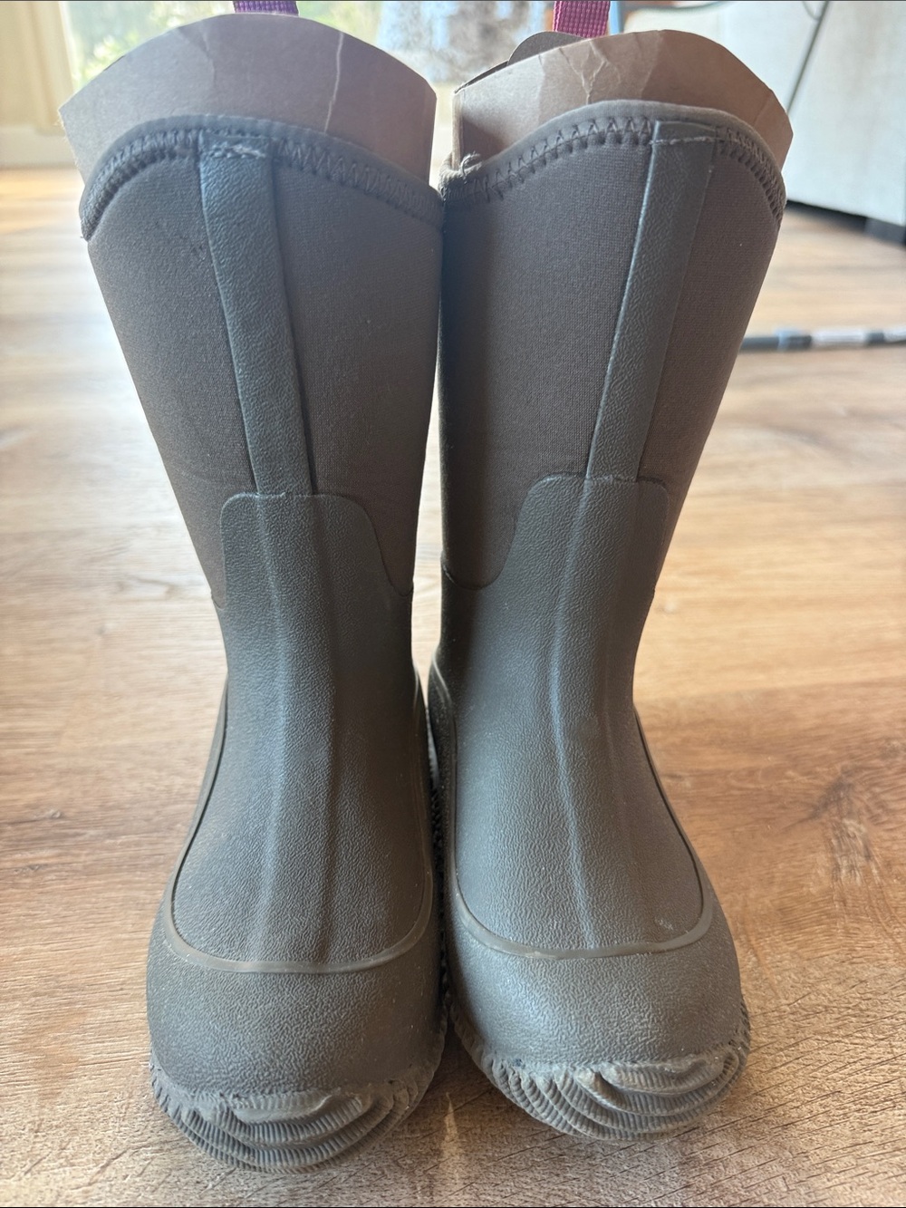 Muck Boots Kids Waterproof Brown Pull-On Boots